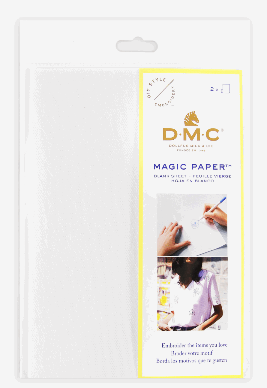 DMC 水溶性自黏繡轉印紙 Magic Paper